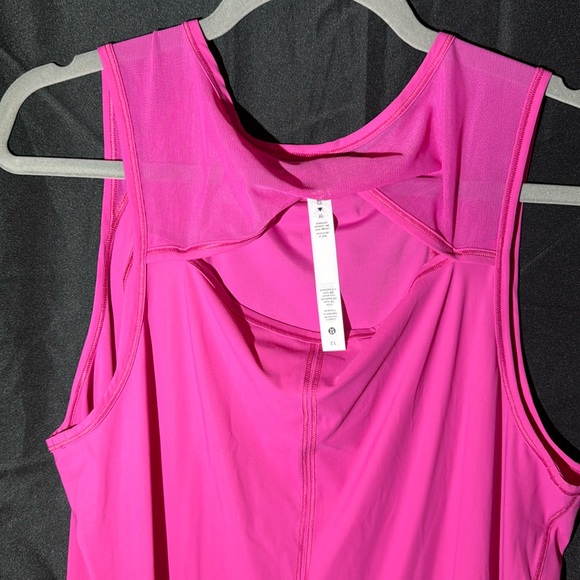 NEW LULULEMON ATHLETICA SCULPT TANK sonic pink size 12 and size 4 - Picture 7 of 7